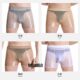 ຊຸດຊັ້ນໃນຂອງຜູ້ຊາຍທີ່ມີໄຂມັນ, ຖົງຊັ້ນໃນ sexy ທີ່ບໍ່ມີການຍັບຍັ້ງ, ຫນ້າກາກສັ້ນ, ໂປ່ງໃສ, ຢືດຢຸ່ນສູງ, ໂສ້ງນັກມວຍແຫນ້ນຫນາ