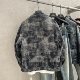 Men's washed distressed velvet denim jacket thick cotton coat Men's washed distressed velvet denim jacket thick cotton coat