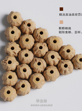 一件代发热振百香籽菩提手串小金豆藏式直切深坑鬼脸多棱盘玩手链