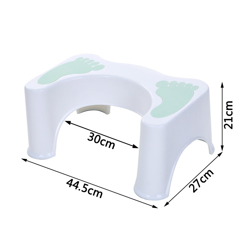 新疆包邮哥百货马桶垫脚凳儿童蹲坑凳子家用塑料加厚防滑浴室小凳 - 图2