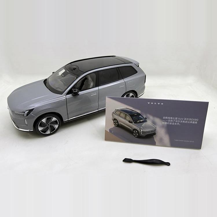 沃尔沃 EX90 新能源XC90 1:18原厂VOLVO合金汽车模型越野全开金属 - 图3