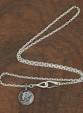 LarrySmith925银十字链情侣项链