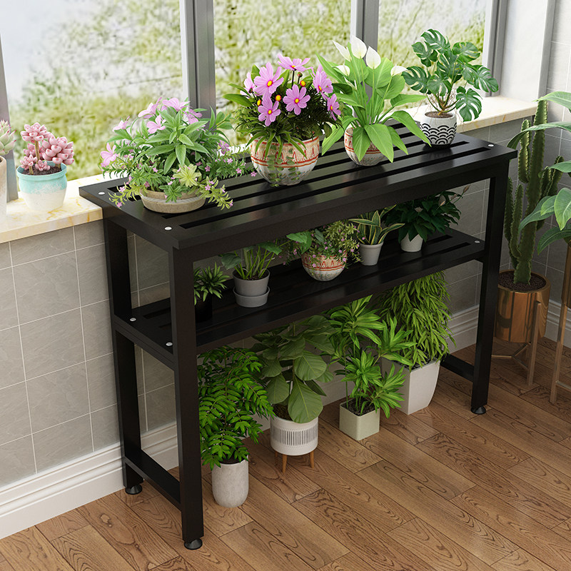 阳台加宽神器专业定制花架阳台多肉架全铁艺室外防腐高矮架盆栽架,淘宝优惠券,粉丝福利购,淘宝优惠卷