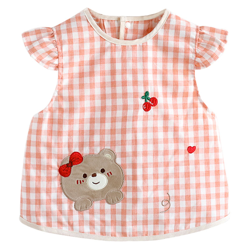 Princess Axiheyue pure cotton thin and breathable bib