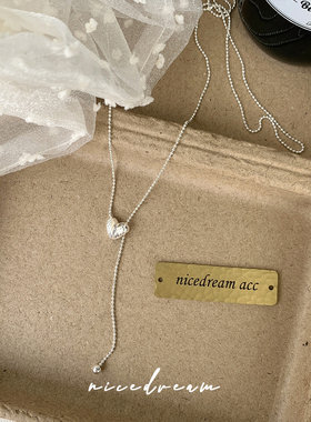 Nicedream小众可调吊坠毛衣链