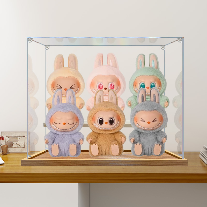 Suitable for glue-elastic heart-moving macaron storage display cabinet