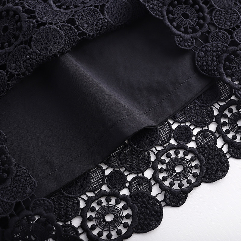 蕾丝2022新款春夏松紧腰显瘦包臀裙 倩芭兰半身裙