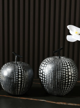 罗曼提新中式样仿真干花艺玄关边柜摆件托盘饰品售楼处样板间软装