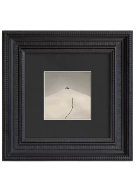 罗曼提现代样板间青苔花艺渐变烟熏酒具客厅书房层柜饰品摆件组合