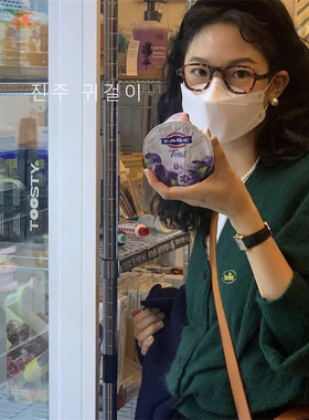 韩代fever同款复古珍珠贝母耳环