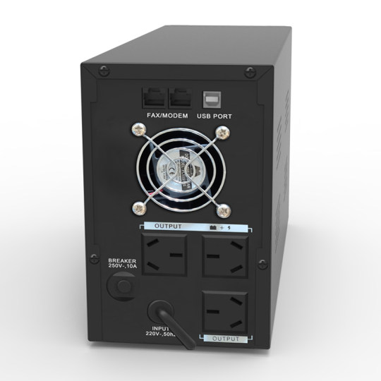 雷迪司UPS不间断电源D1500电脑服务器稳压停电备用电源1500VA900W