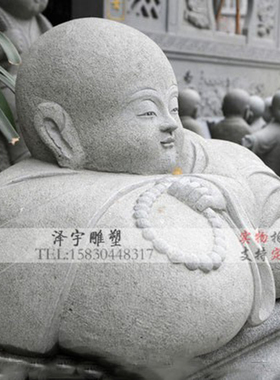 石雕多种造型小和尚佛像雕塑仿古
