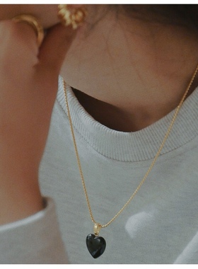 韩国代购Partez玛瑙爱心