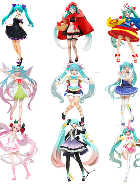 日本原装正版初音未来 MIKU初音 巡音手办景品盲盒摆件动漫周边