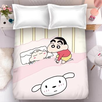 Crayon Shin-chan single piece thickened single students dormory winter double cute cartoon quilt kids cover