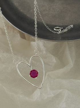 S925银韩版小众设计感镂空项链