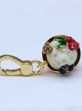 甜美可爱冰淇淋圣代挂钩