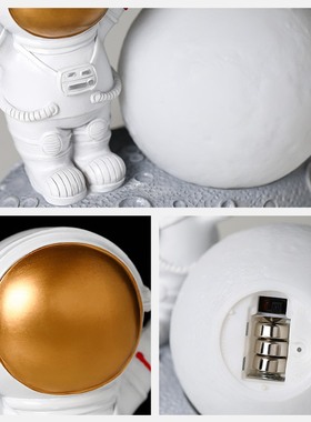 宇航员轻奢风氛围太空人小摆件