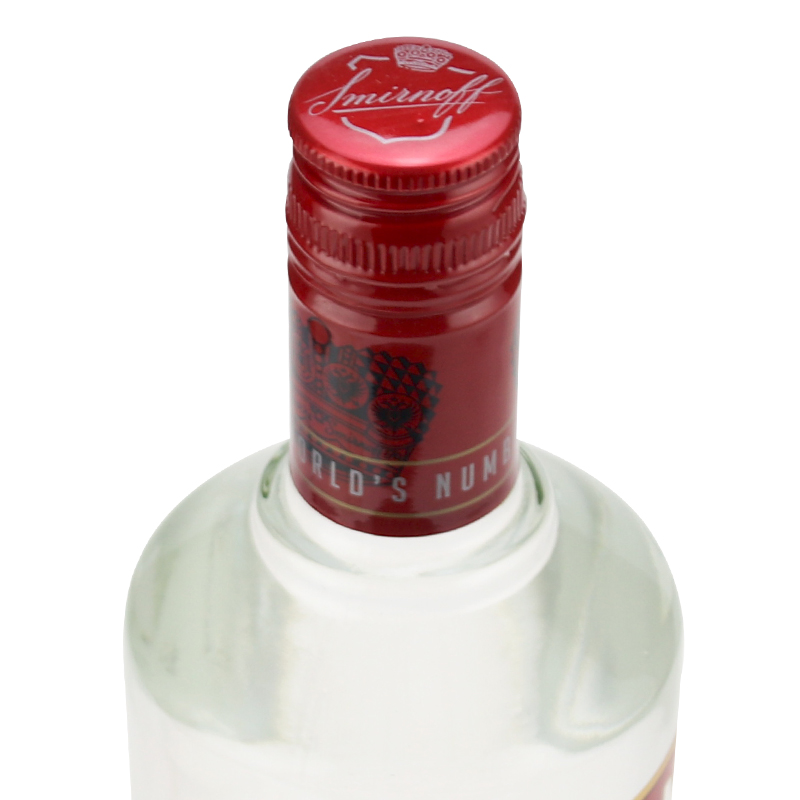 皇冠斯米诺红牌伏特加Smirnoff Vodka 洋酒进口鸡尾酒基酒烈酒 - 图1