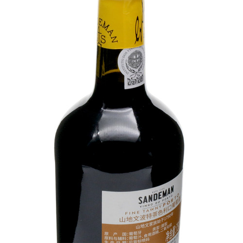 山地文茶色波特甜利口葡萄酒Sandeman Fine Tawny Porto 葡萄牙 - 图1