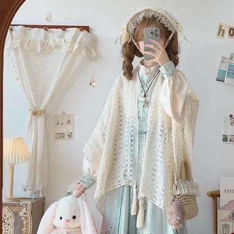 大码汉服女胖mm200斤明制汉元素新中式汉洋折衷加厚斗篷秋冬套装,淘宝优惠券,粉丝福利购,淘宝优惠卷