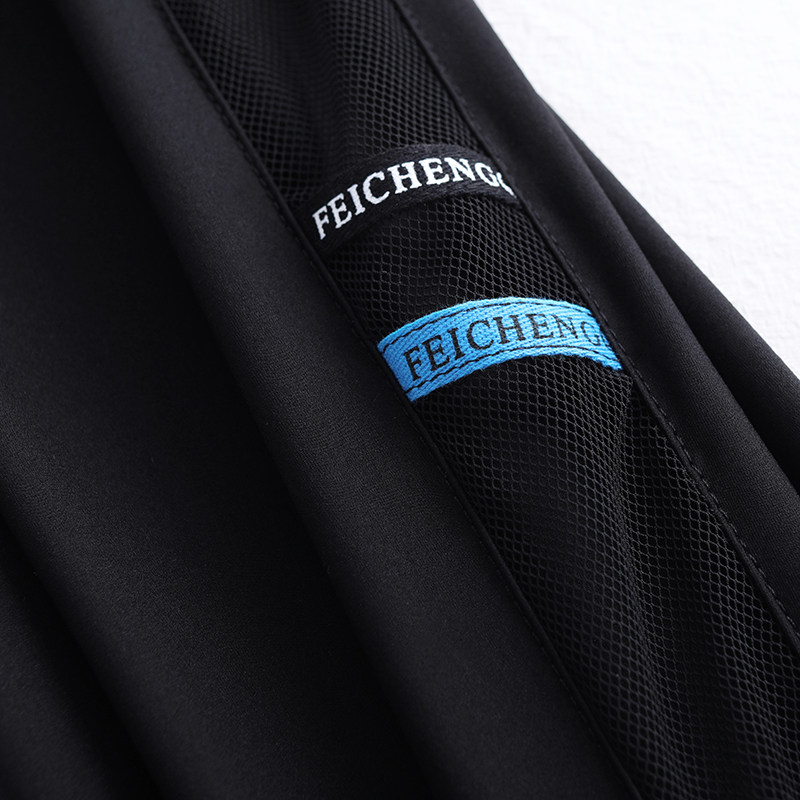 冰丝网纱春秋速干休闲九分裤运动裤 杭妮休闲裤