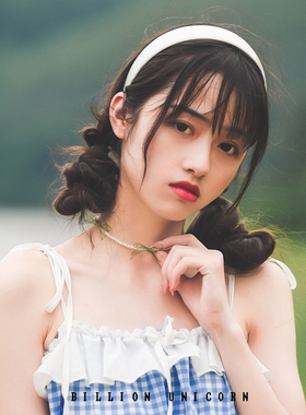 手作原创设计森系珍珠女蝴蝶结