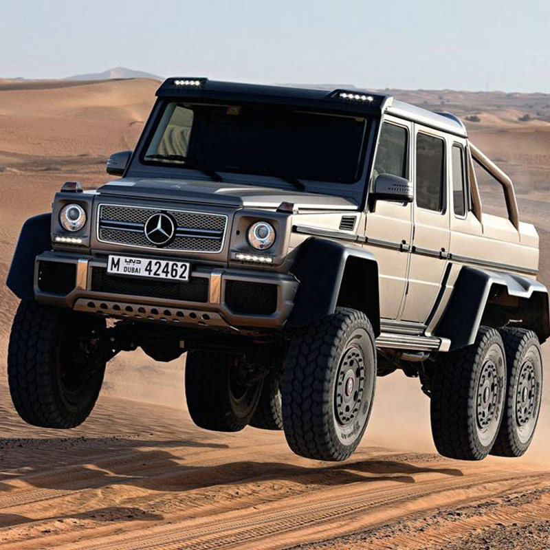 奔驰大g儿童车6x6越野可坐电动车 希蔻儿童电动车