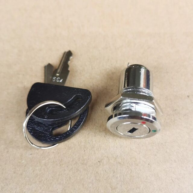 24 elderly four-wheel electric scooter electric door lock key power switch