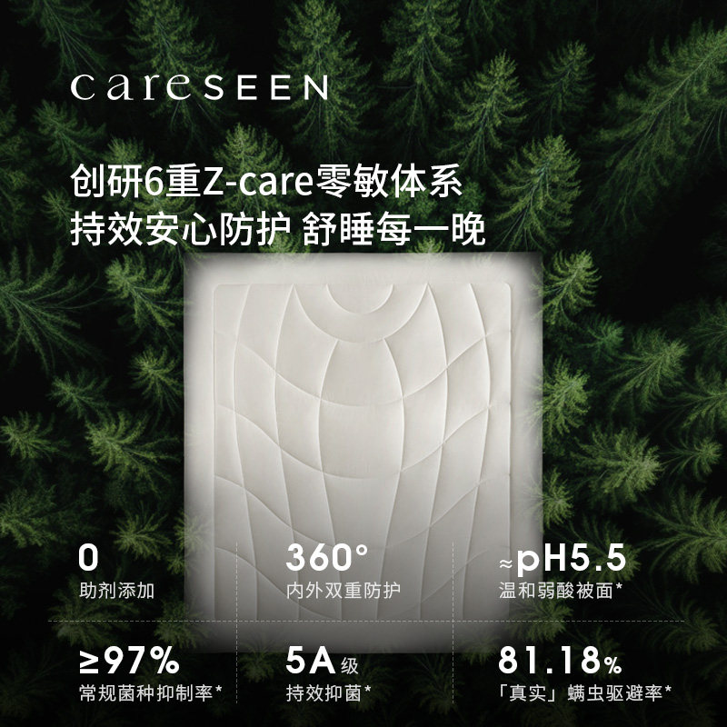 【森零系列】康尔馨防螨被子被芯礼盒装棉被冬被加厚抗菌春秋被,淘宝优惠券,粉丝福利购,淘宝优惠卷