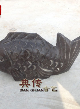 鱼池园林雕刻动物家装小摆件喷泉