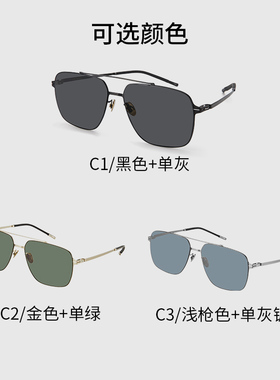 AOJO澳镜墨镜男防紫外线开车驾驶太阳镜潮AJ202SM356