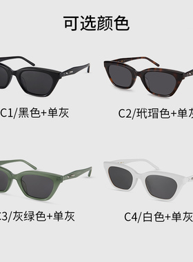 【新年礼物】AOJO澳镜窄框墨镜高级感偏光太阳镜AJ108SM203