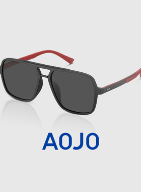 aojo偏光男方形蛤蟆镜墨镜