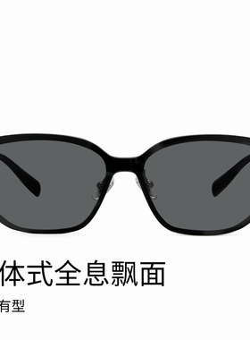 AOJO澳镜超轻墨镜女款2026新款适合方圆脸黑色太阳镜AJ107SN109