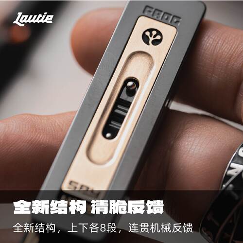 傲娇的老铁匠跷跷板推牌-呱击FROG指尖手指手把件便携解压edc玩具 - 图0