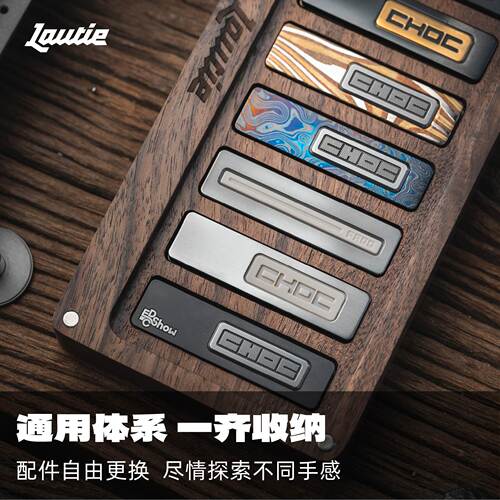 傲娇的老铁匠跷跷板推牌-呱击FROG指尖手指手把件便携解压edc玩具 - 图2