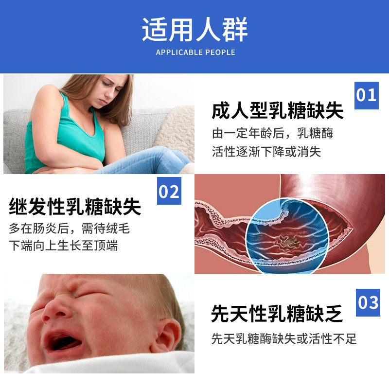 德国lactrase大人乳糖酶片剂乳糖 Hertie海外清凉/调理/奶伴
