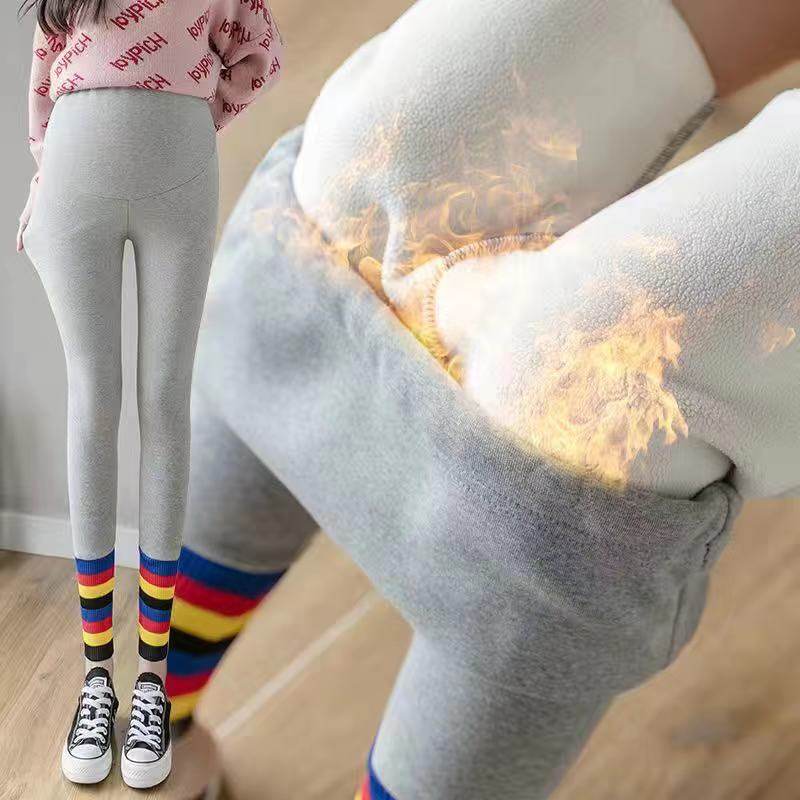 孕妇打底裤秋冬外穿加绒加厚长裤冬装时尚彩条拼接孕妇装束脚裤子,淘宝优惠券,粉丝福利购,淘宝优惠卷