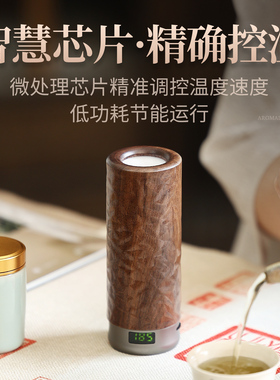 木棱星筒品香杯香薰炉