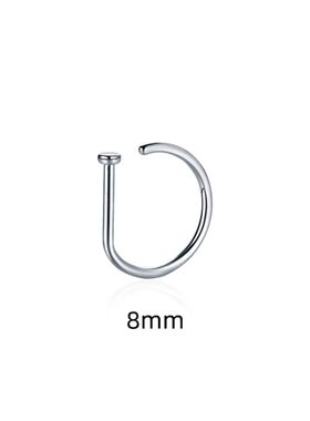 Women Men Fake Piering Nose Ring Earrings Fashion punk Non P