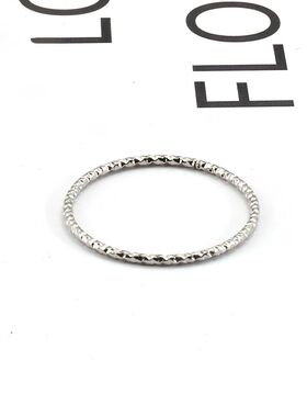Korean Style 1mm Thin Stackable Joint Rings Simple Fashion G