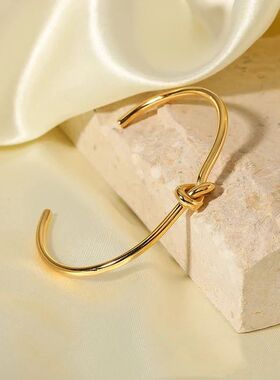 Stainless Steel Bracelets Vintage Men's Fashion Woven Twist