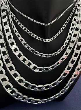 Necklace Unisex Classic Chain Wedding Anniversary Christmas