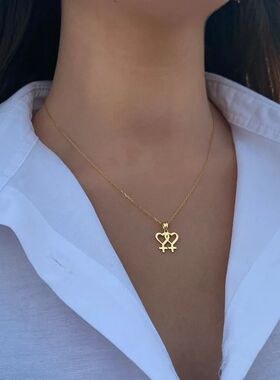 Venus Symbol Charm Female Lesbian Necklace Women Pendant LES