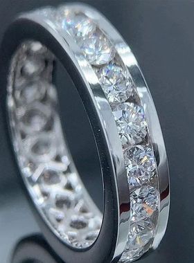 Simple Stylish Rings with Shiny Cubic Zirconia Modern Person