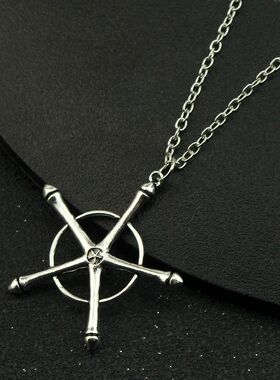 Necklace Anime Trendy Fashion Statement Punk Cosplay Jewelry