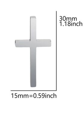 Personality Crosses Necklace Men 45-60cm Chain On The Neck S