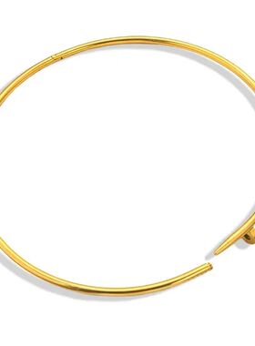 Simple Geometric Sweet Cool Nail Necklace for Women Personal