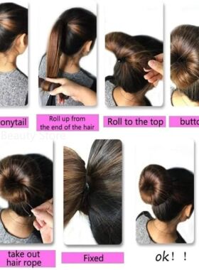 Magic Roll Foam Sponge Easy Big Ring Women Fashion Hair Bun